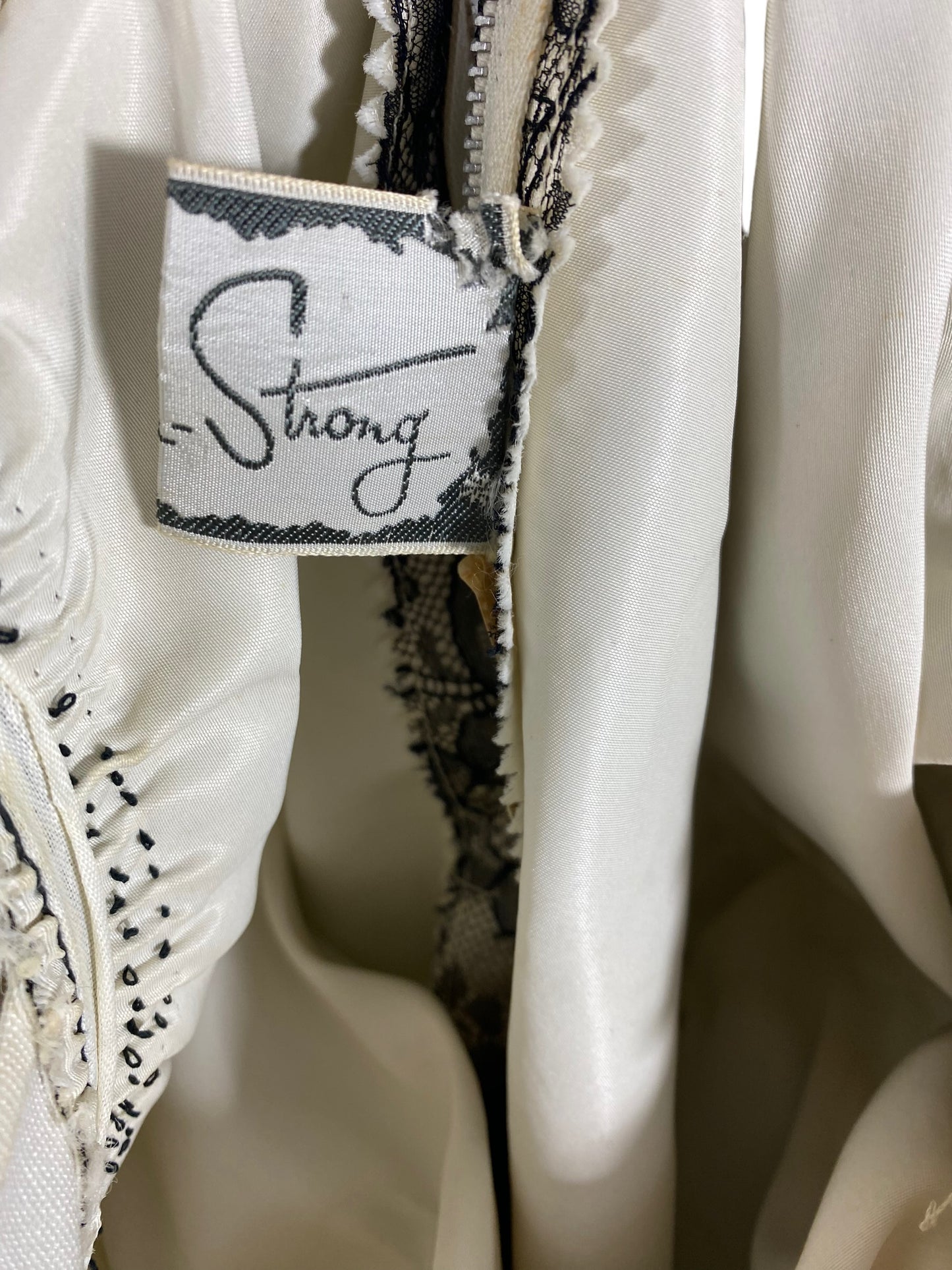 Black Lace Cocktail Dress by Nathan Strong