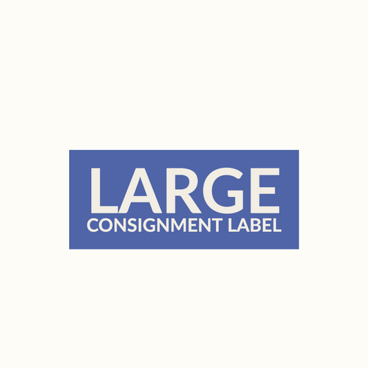 Consignment Split Label Consignment Shipping Labels – Persuasion Vintage