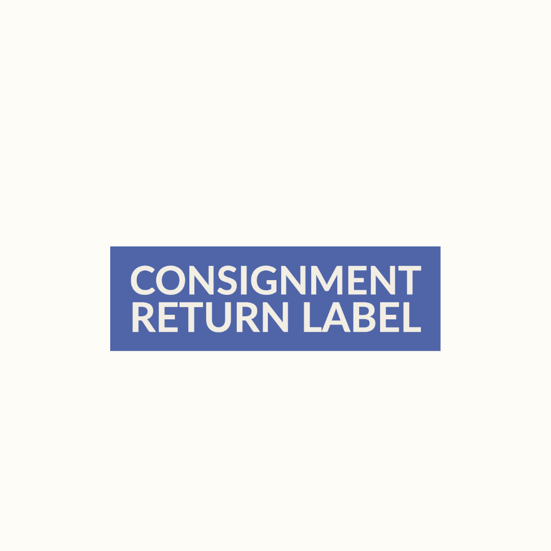 Consignment Return Shipping Label